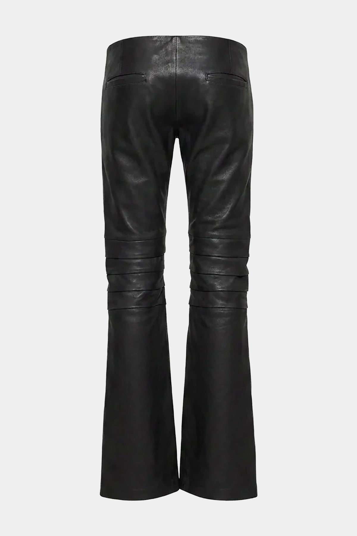 MYUS Salle D'Armes Pants back in Italian lambskin leather available at Maxfield Los Angeles