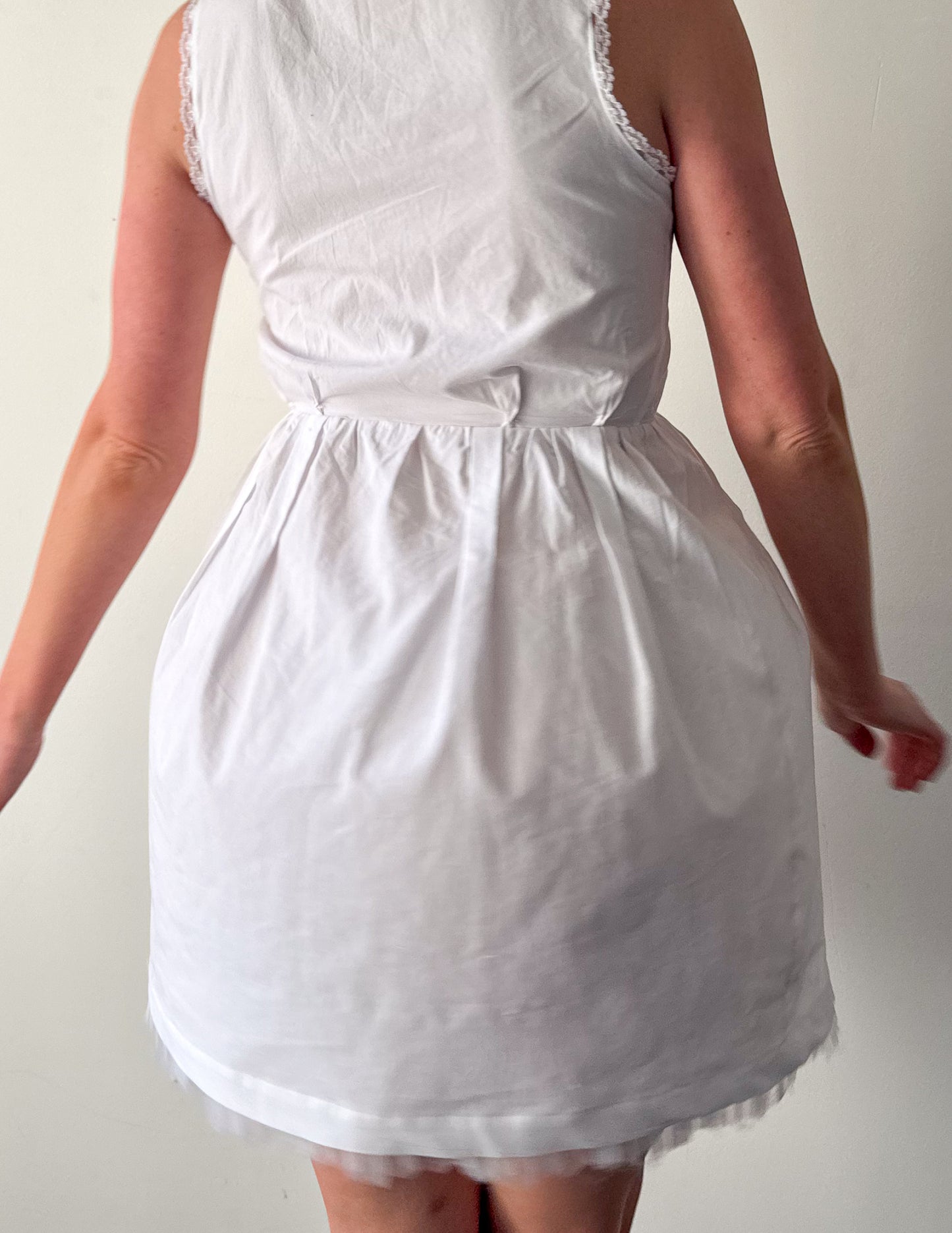 Petal Pleat Summer Dress